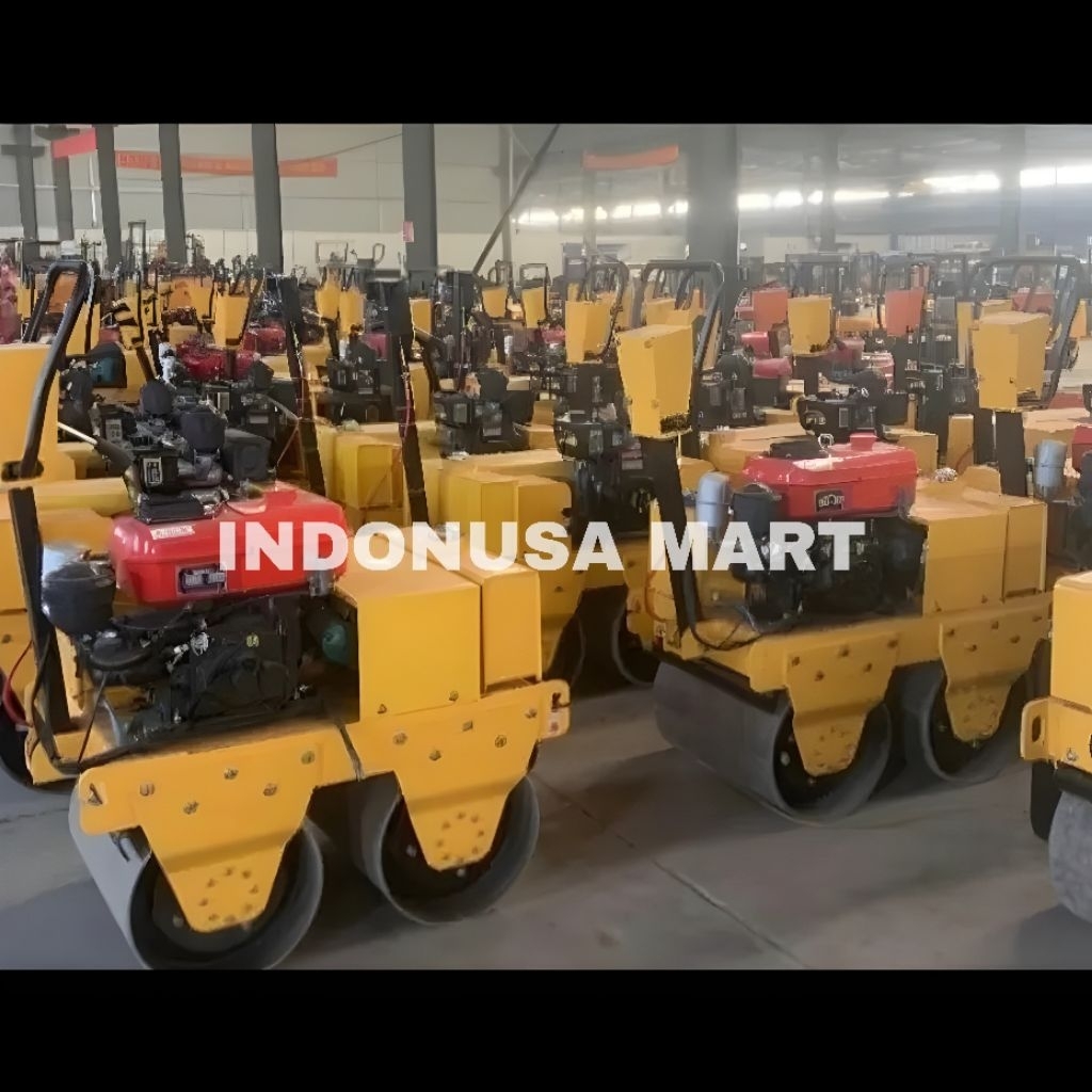 Mesin Baby Roller Tandem Roller Pemadat Aspal Ready Stok