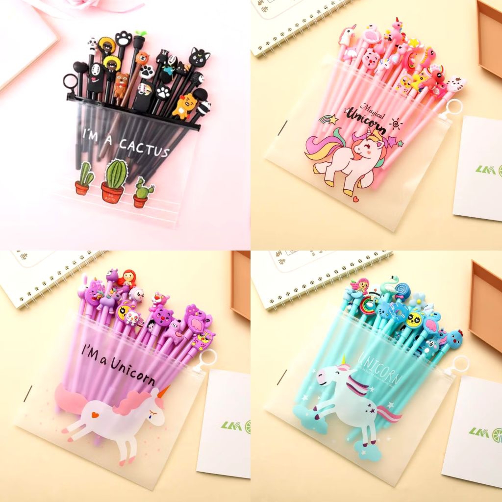 

Pulpen Gel Karakter Lucu – Alat Tulis Unik Murah Harga Per Pcs