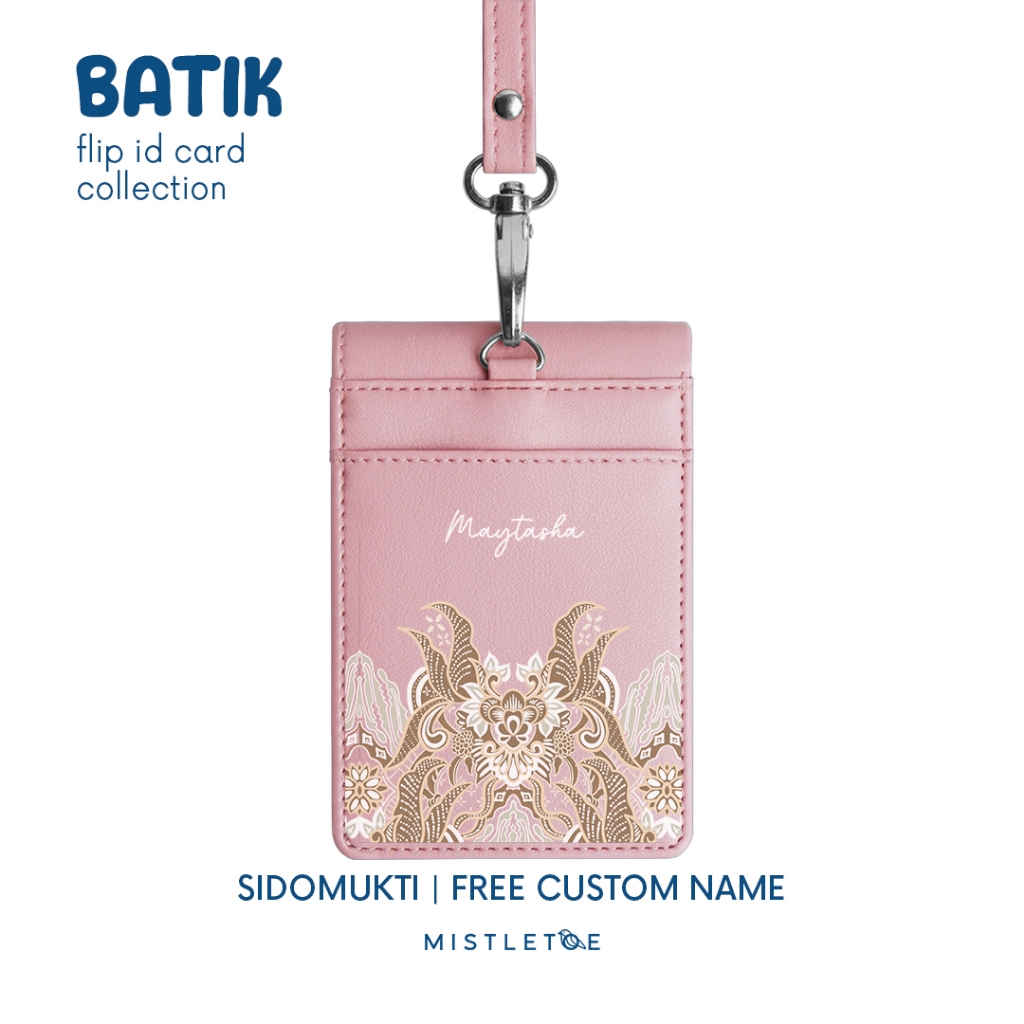 

Batik II Custom Flip ID Card Holder - Lanyard - Name Tag