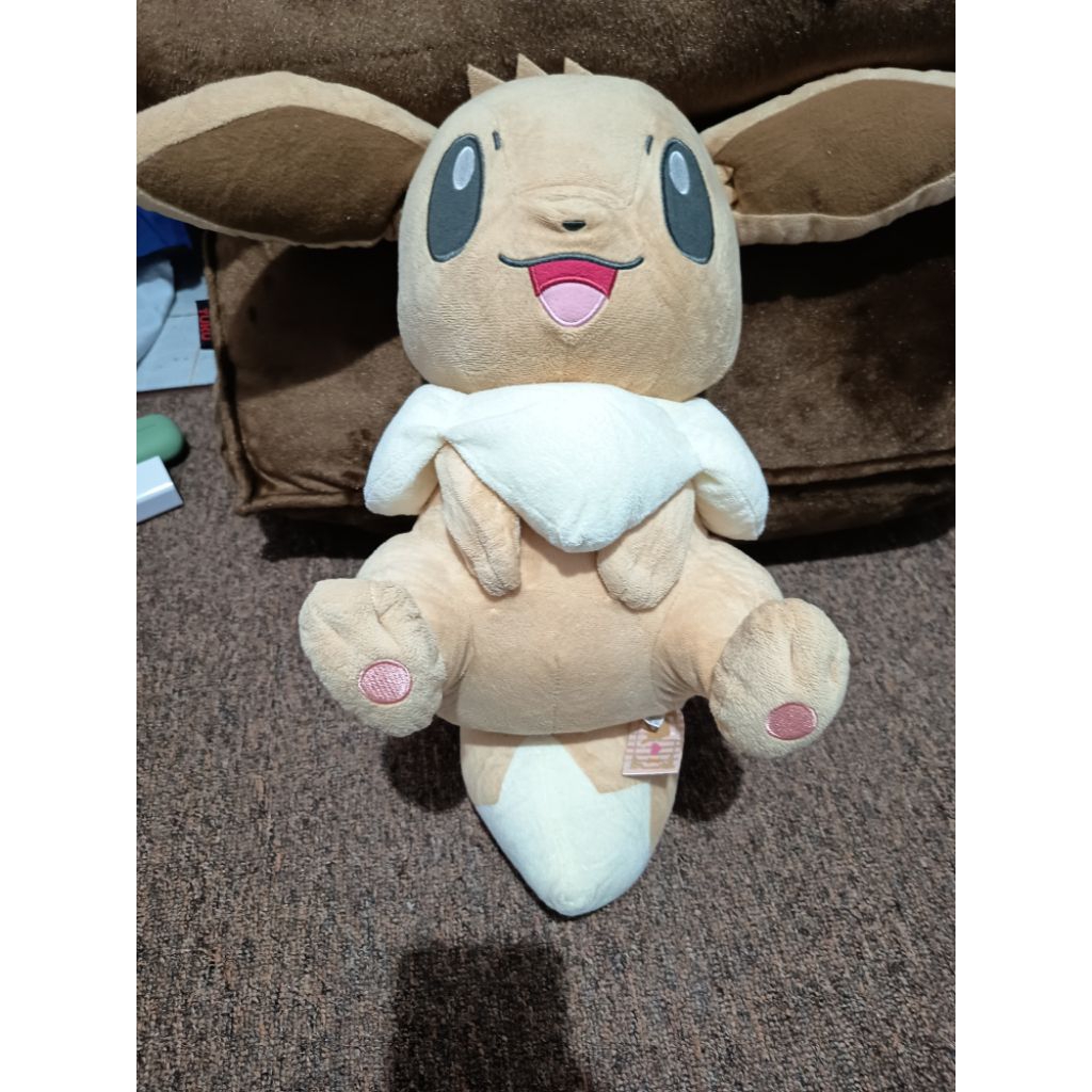 Boneka Pokemon Eevee Chibi Jumbo