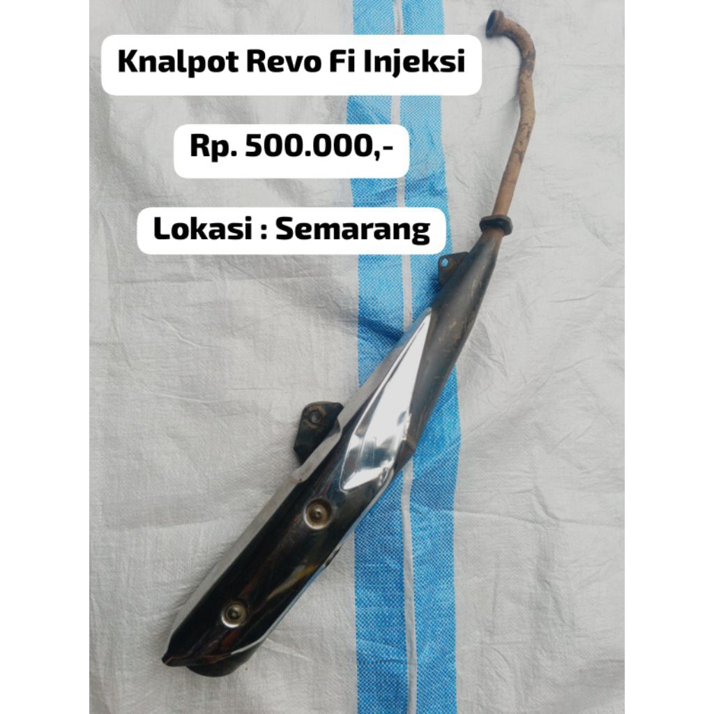 Knalpot Revo Fi Revo Injeksi Orisinil Copotan