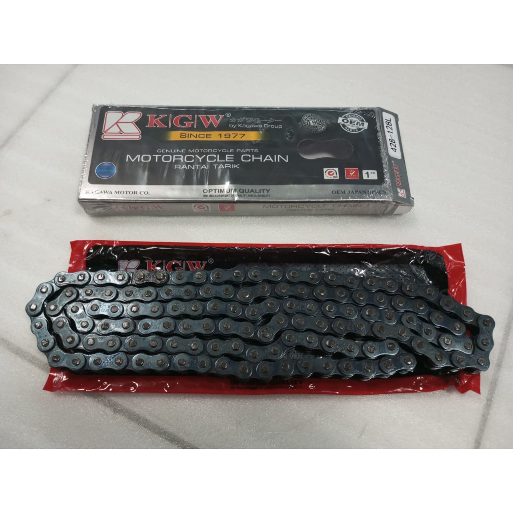 RANTAI MOTOR / RANTAI TARIK 428-128L MEREK KAGAWA