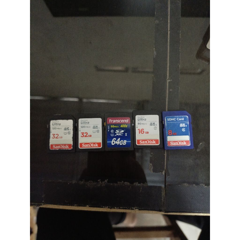 memori kamera second