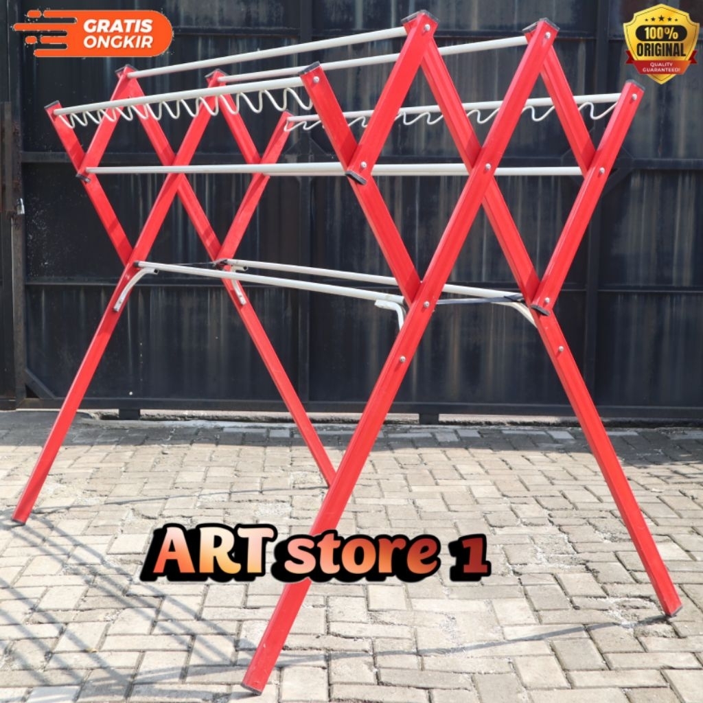 Jemuran Baju aluminium jumbo / Pakaian / 180cm