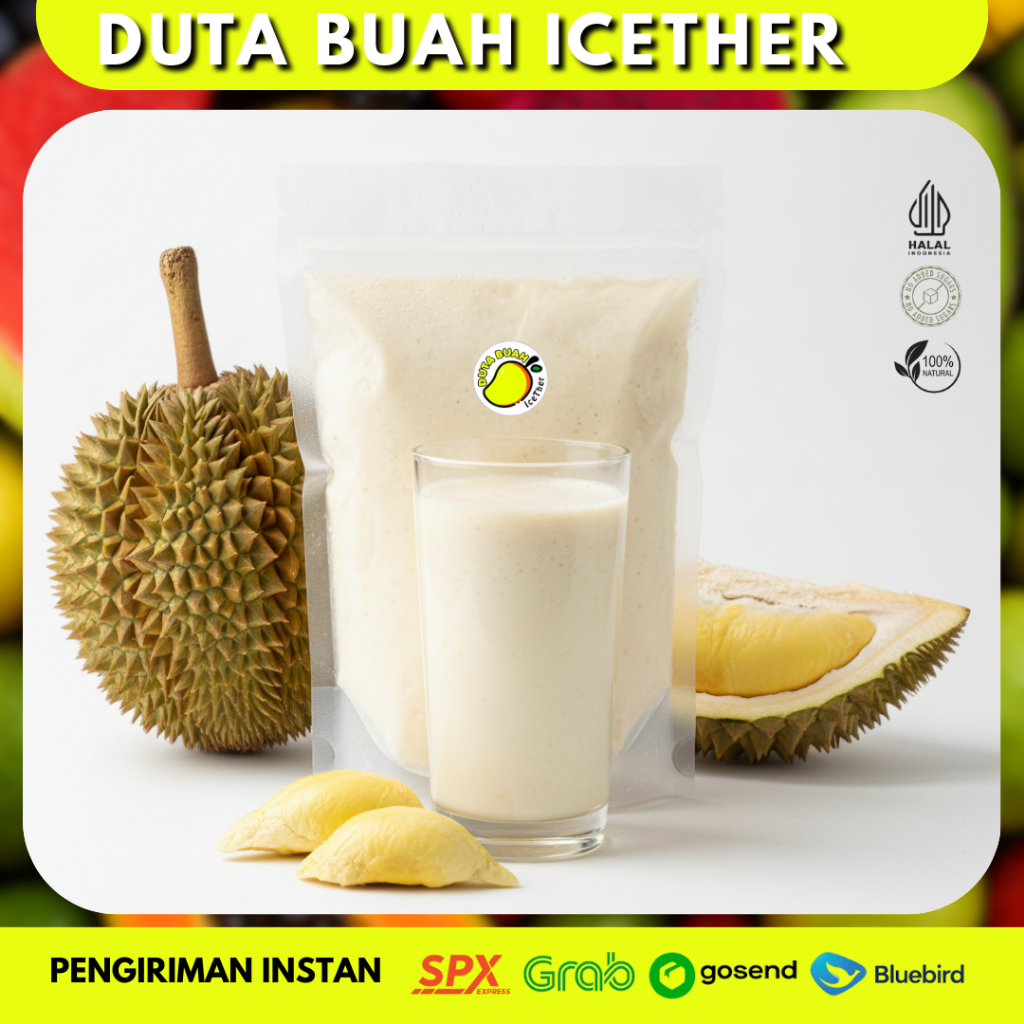 

Durian Kupas Frozen Fruit – Buah Beku Segar Siap Konsumsi untuk Smoothies & Topping | Duta Buah Icether Bandung