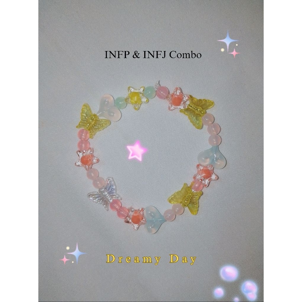 INFJ INFP Combo Beads Bracelet || GELANG MANIK-MANIK DEWASA || GELANG LUCU
