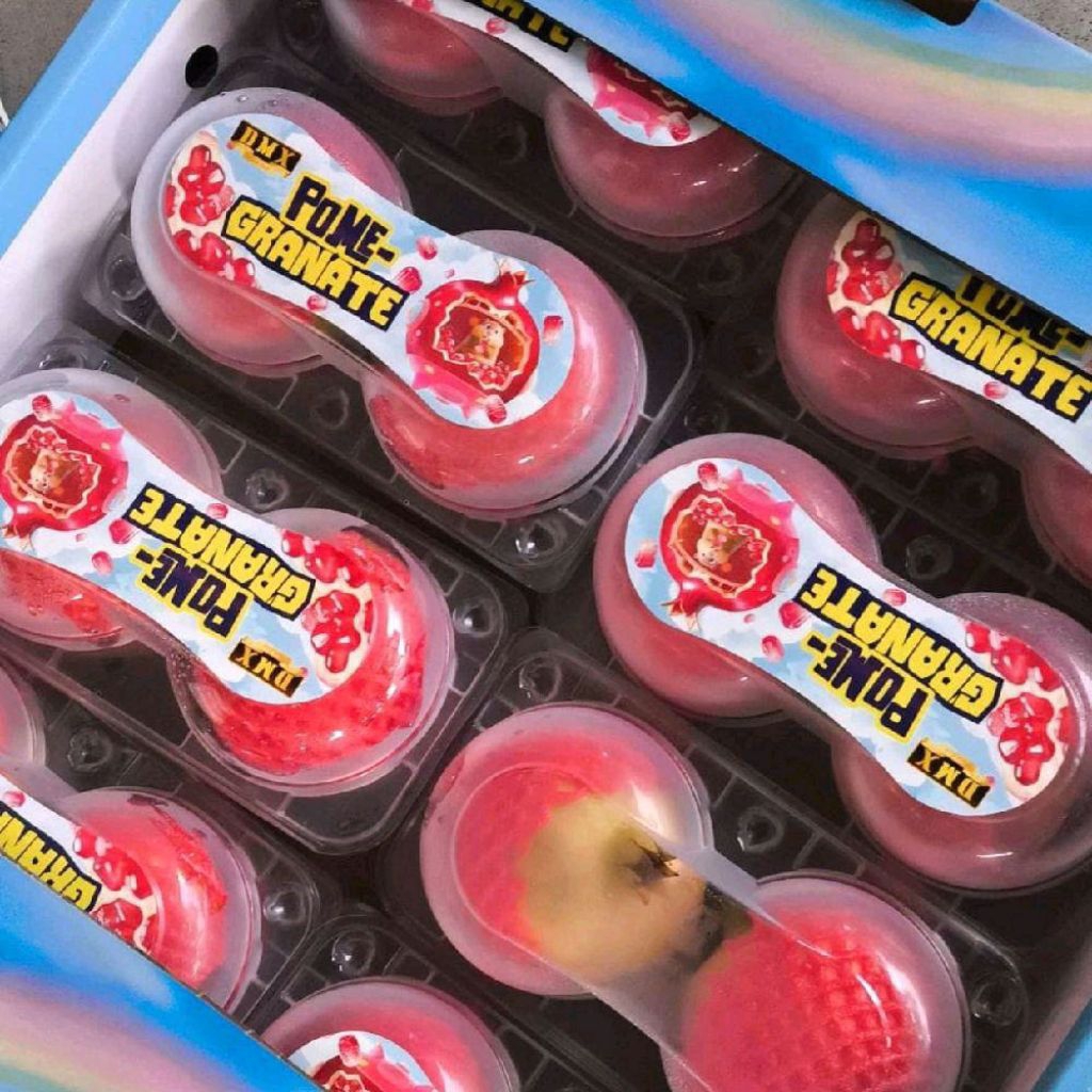 Buah delima import Dmx delima merah jumbo pack 2 pcs