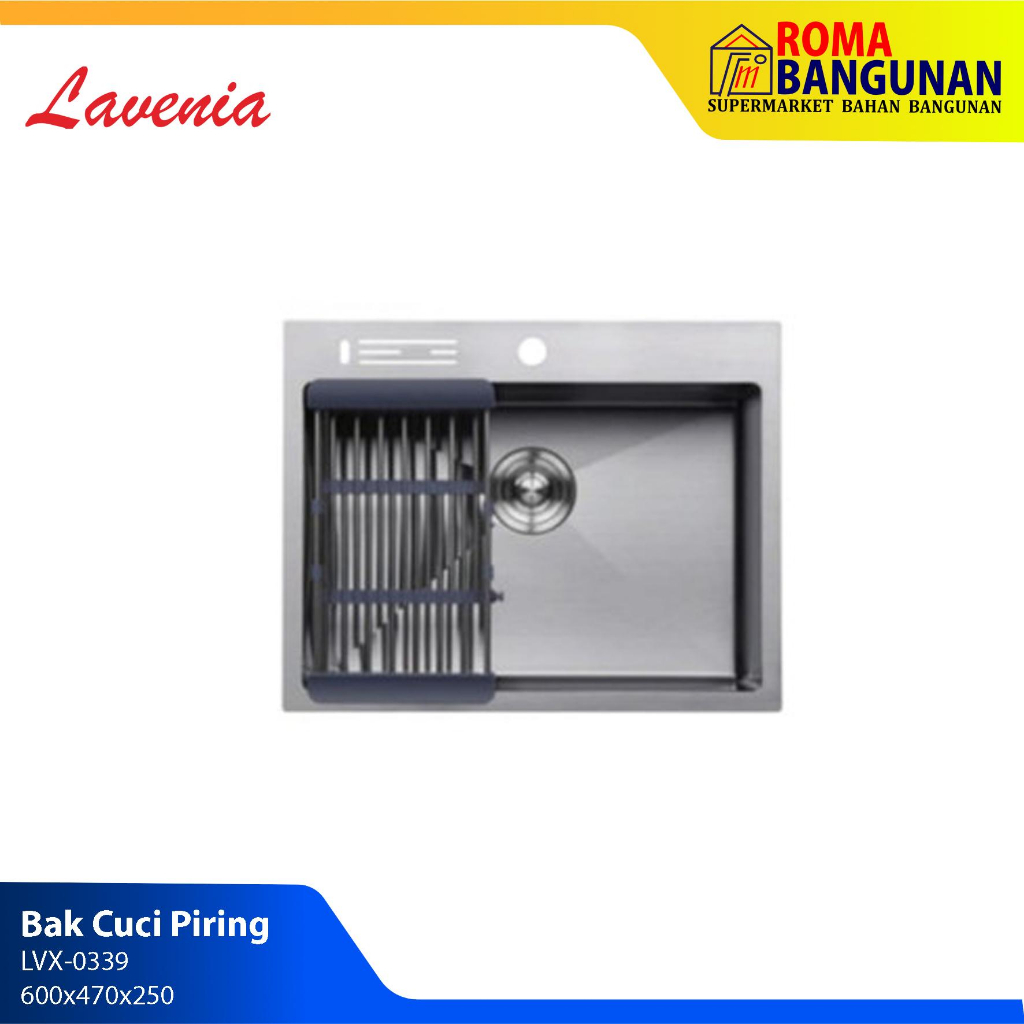 BAK CUCI PIRING / BCP LAVENIA / KITCHEN SINK LAVENIA LVX 0339