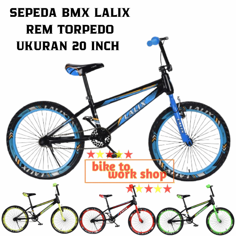 SEPEDA BMX LALIX TORPEDO 20 INCH