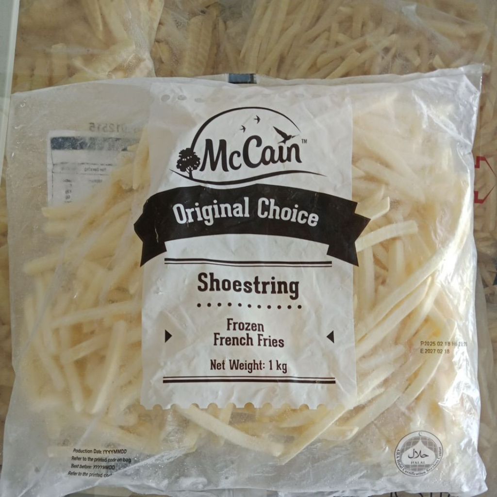 

McCain shoestring 1kg