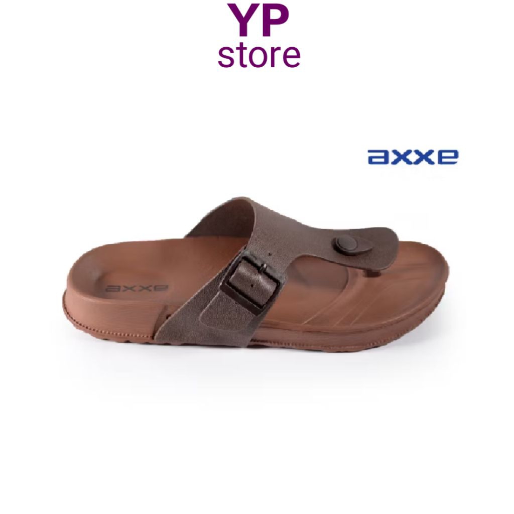 axxe sandal jepit pria dewasa/remaja colorado jpt coklat