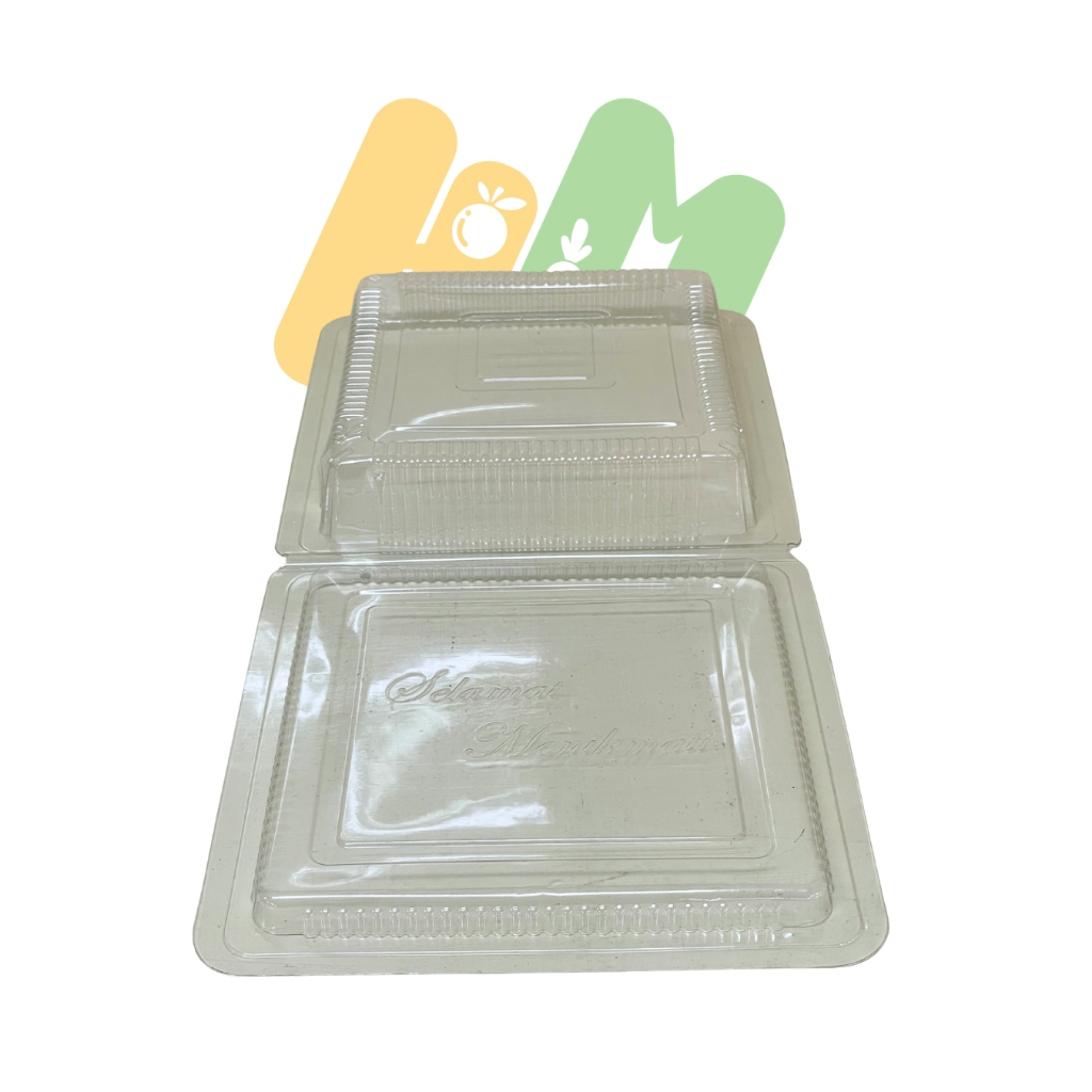 SNACK BOX KOTAK MAKAN PLASTIK / KOTAK PENYIMPANAN KUE