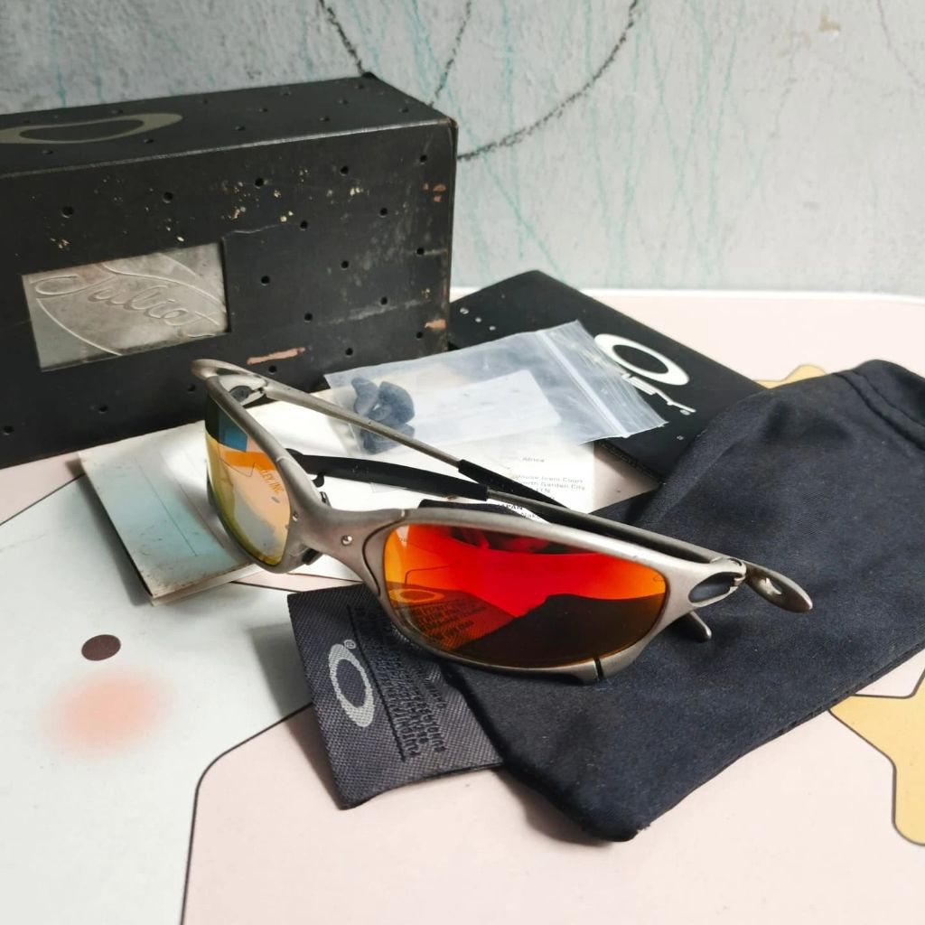 kacamata oakley juliet x metal plasma bone 1st second fullset