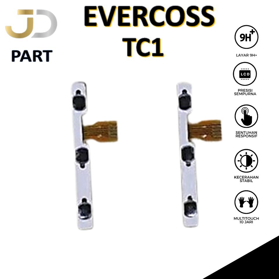 FLEXIBEL ON / OFF + VOLUME EVERCOSS TC1 ORGINAL