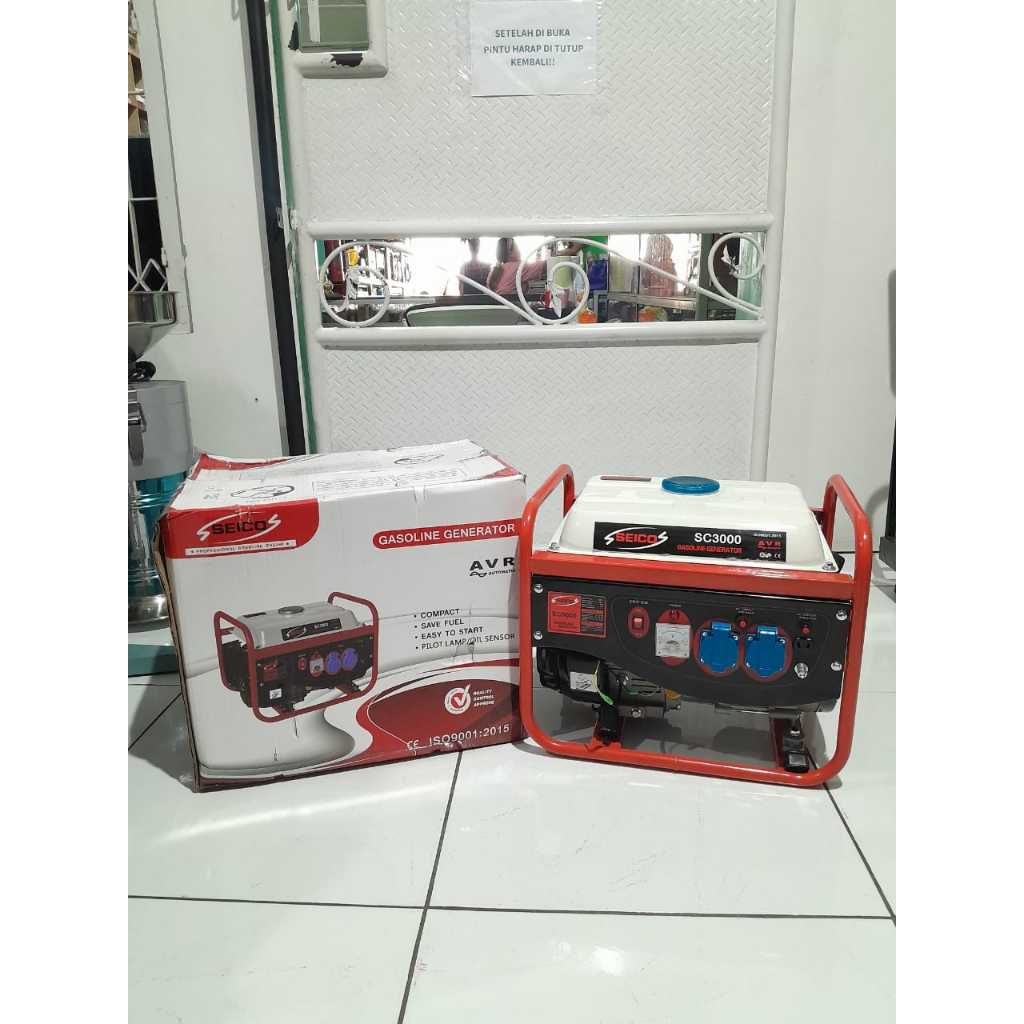 Genset SEICO SC3000 1000WATT 4TAK Gasoline Generator