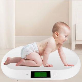 Timbangan Bayi LED Digital Elektronik - Timbangan Elektronik Berat Badan Bayi 20Kg/10Gr - Timbangan 