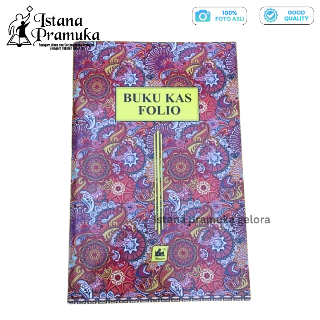 

Buku Kas Folio Standard F4 (1 Pcs) - Istana Pramuka Gelora