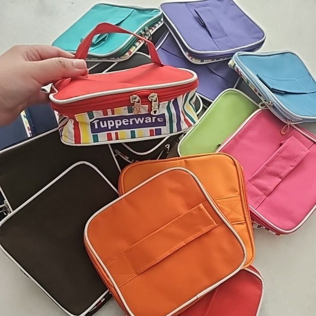 Tas bekal anak lolly tup tupperware replica