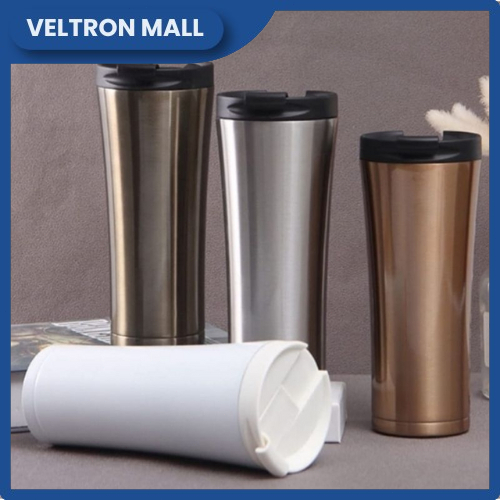 Vacuum Tumbler Termos Cangkir Kopi Stainless 500ml Tumbler Sedot