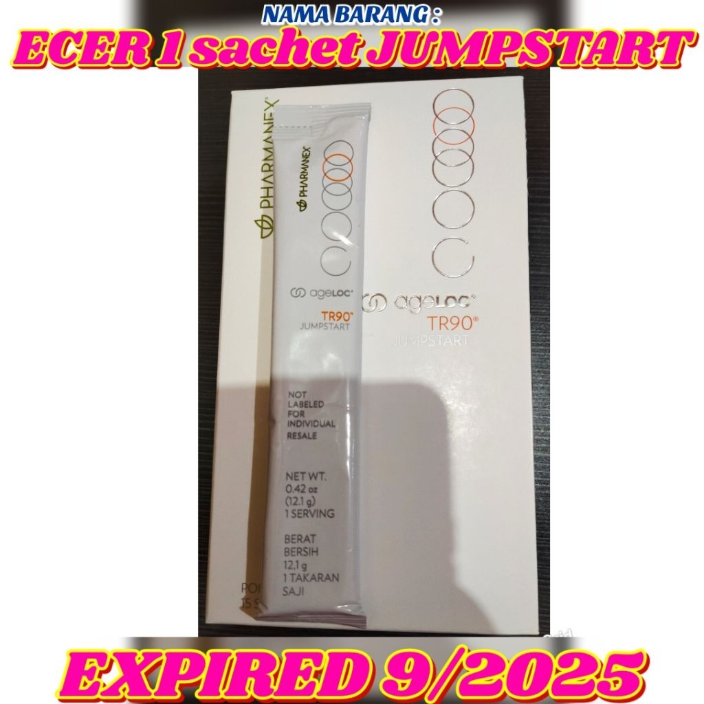 ECER 1 sachet JUMPSTART TR 90 ED 9/2025 TWS DIET