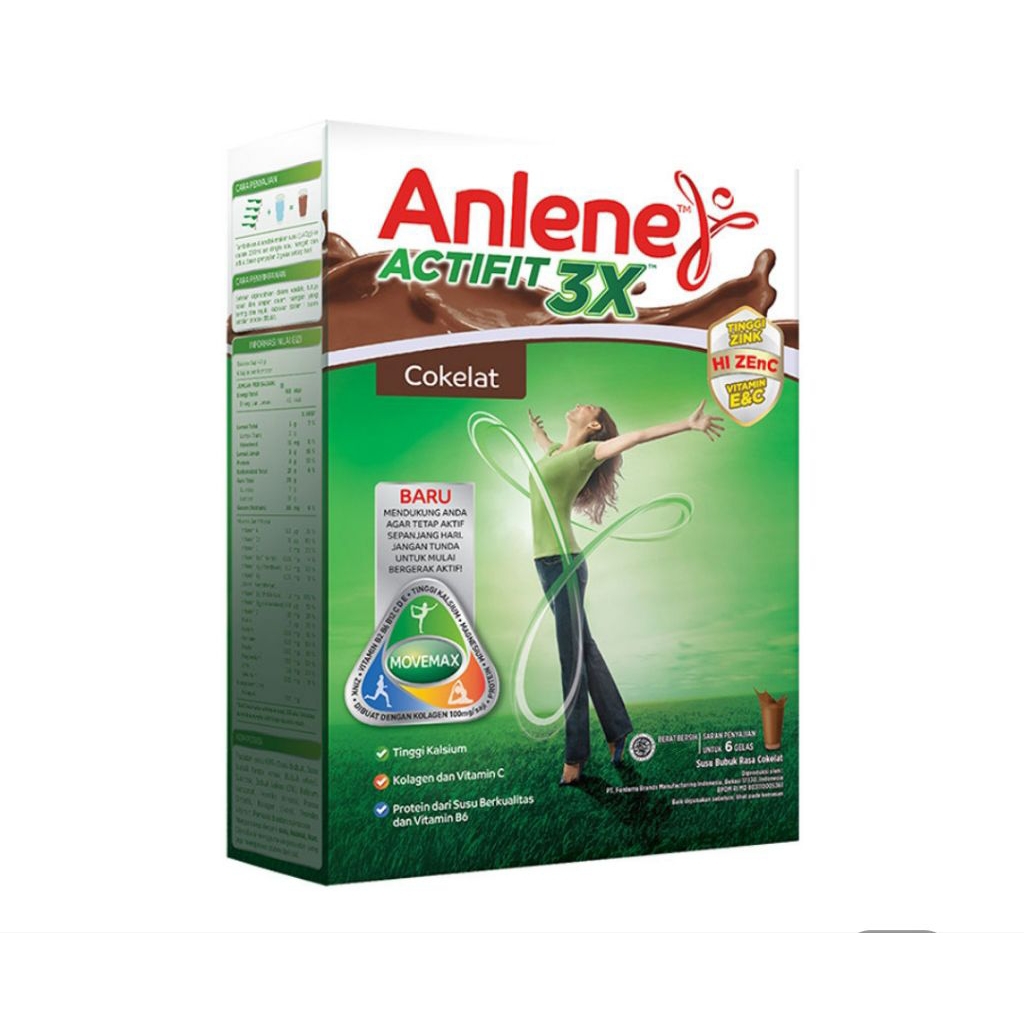 

Anlene Actifit Susu Bubuk Cokelat 230 g
