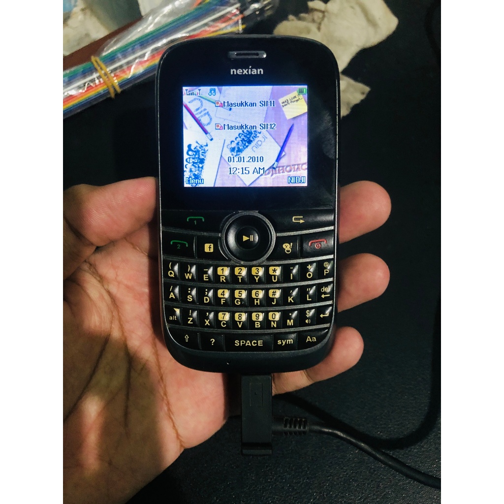 HP Jadul Nexian Bekas Baterai Ori Bawaan Normal