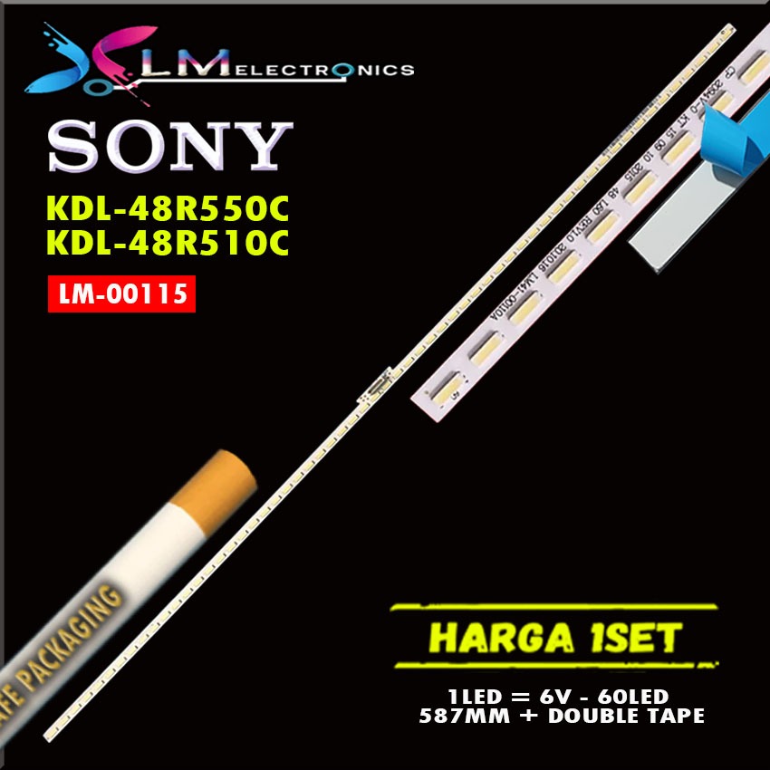 BACKLIGHT SONY KDL-48R550C KDL-48R510C KDL48R550C KDL48R510C 48R550C 48R510C 48 IN INCH