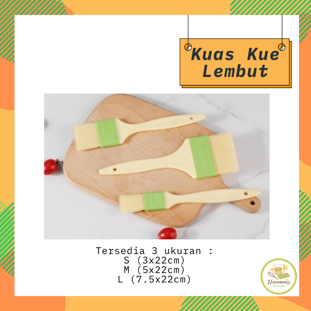 Kuas Kue Bolu Roti Kue Kering BBQ Brush Lembut