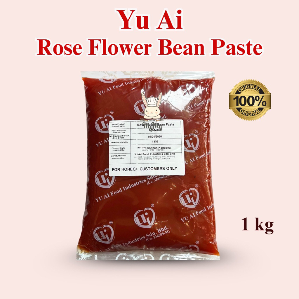 Yu Ai Filling Mooncake Rose Flower Bean Paste 1kg