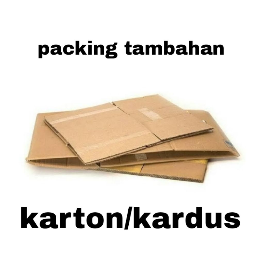 

Packing Tambahan Keamanan Paket Kardus Karton Pembungkus Kemasan Tambahan