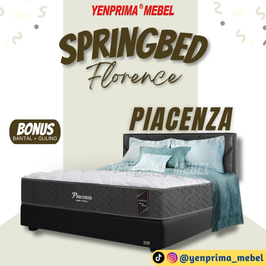 [YENPRIMA] Florence Set Piacenza / Kasur Set Florence / Kasur / Bed Set