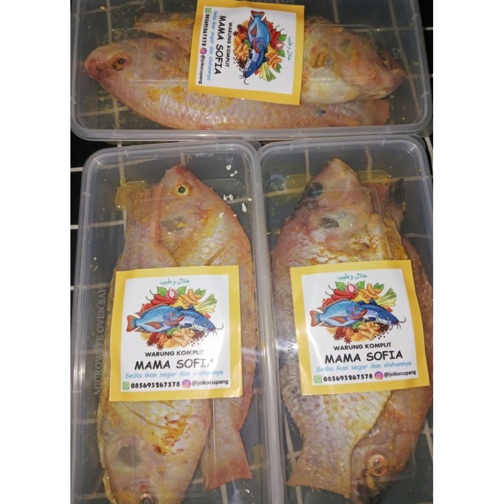 

Ikan Nila Ungkep Bumbu Kuning