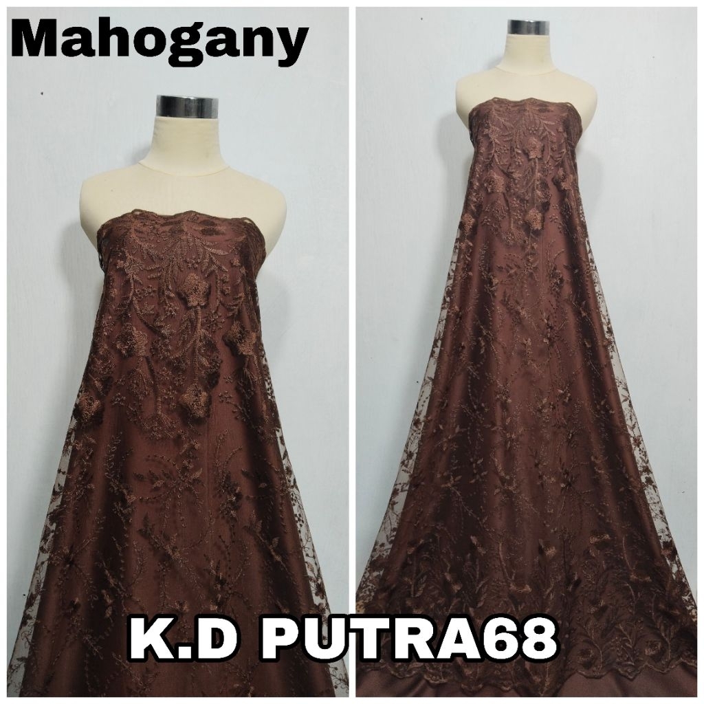 PROMO NEW BAHAN TILE BORDIR MUTIARA-KAIN TILE RAMBAT BORDIR.