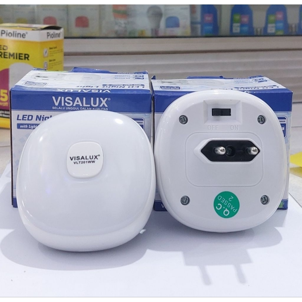 LED Lampu Tidur Dgn Sensor Cahaya VISALUX