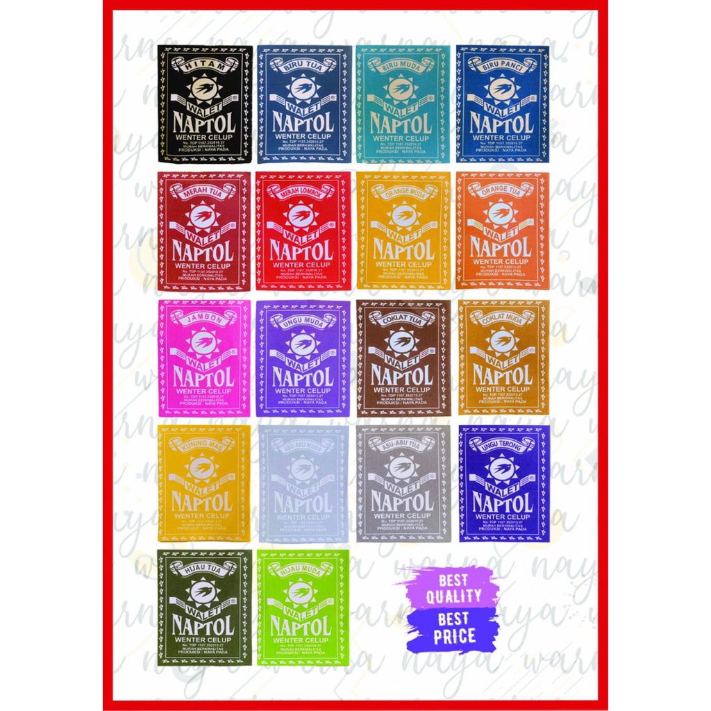 WENTER NAPTOL CAP “WALET” PEWARNA JEANS WANTEX