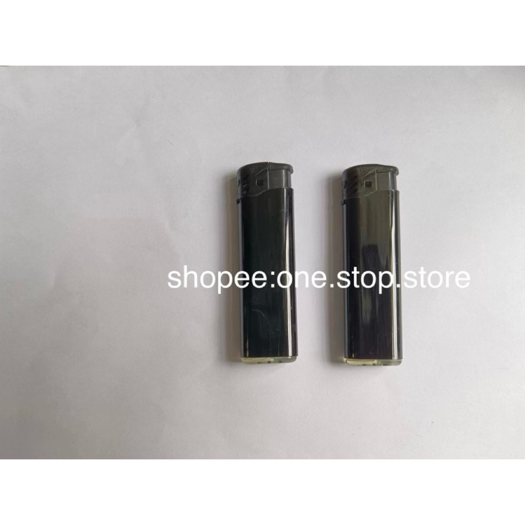 Mancis Korek Magnit Hitam Polos Metro Lighter F-011
