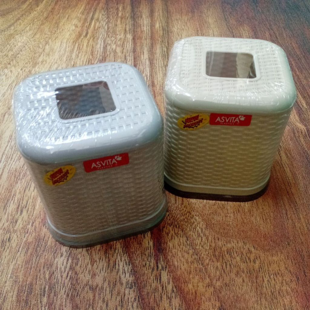 TEMPAT TISU SEGI ROTAN / TEMPAT TISU SEGI / TEMPAT TISU SEGI ROTAN ASVITA