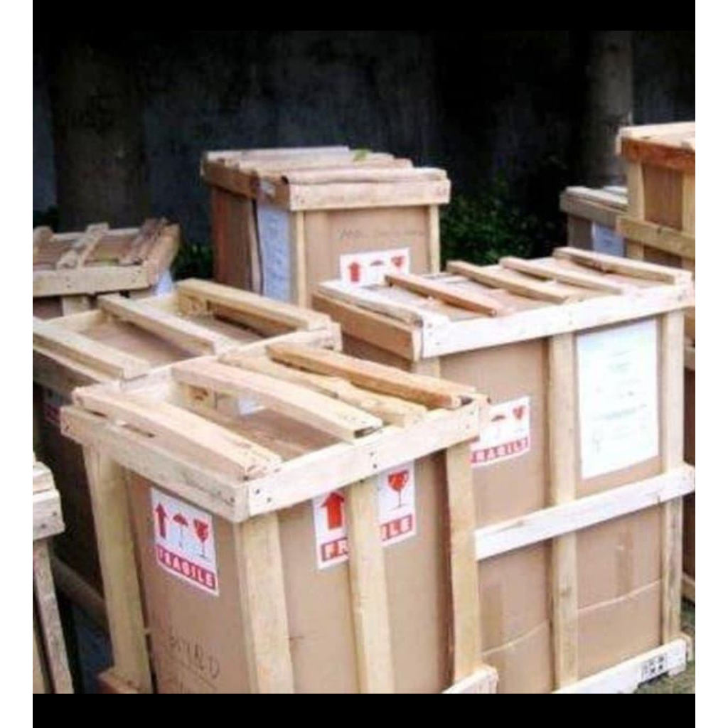 

paking kayu custom max 60cm x 50 / paking aman