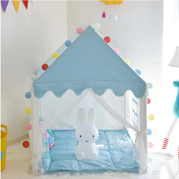 TERBARU TENDA ANAK-ANAK TENDA ULANG TAHUN RUMAH KECIL KASTIL PUTRI TENDA LUKIS ANAK DALAM RUANGAN