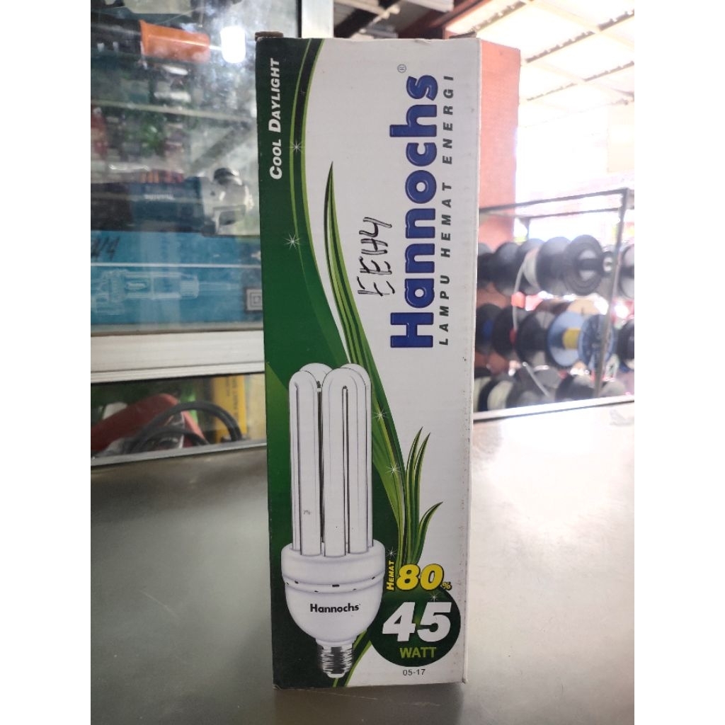 HANNOCHS LAMPU HEMAT ENERGI 45 WATT
