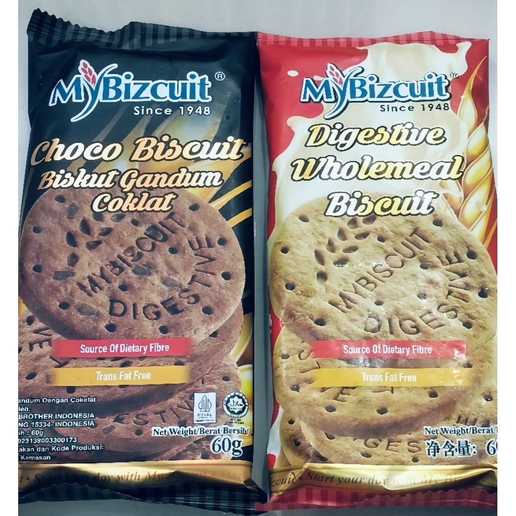 

Mybizcuit gandum rasa original dan coklat 60 gram