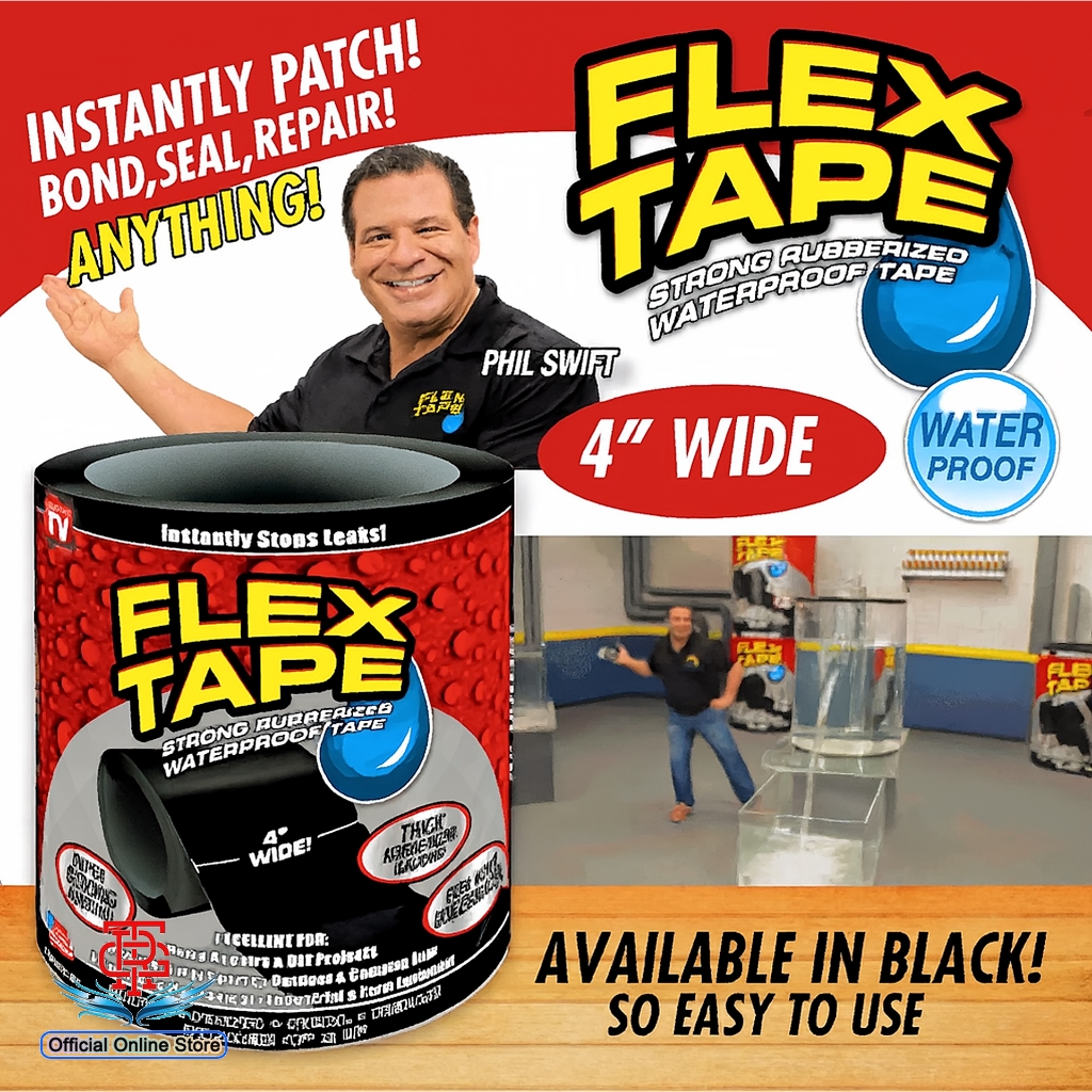 Lakban Isolasi Talang Pipa Tambal Perekat Atap Genteng Asbes Seng Toren Anti Air Bocor Waterproof Pr