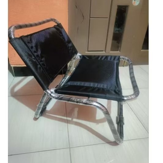 kursi portable besi / kursi lipat besi kokoh / kursi paddock / kursi lipat empuk