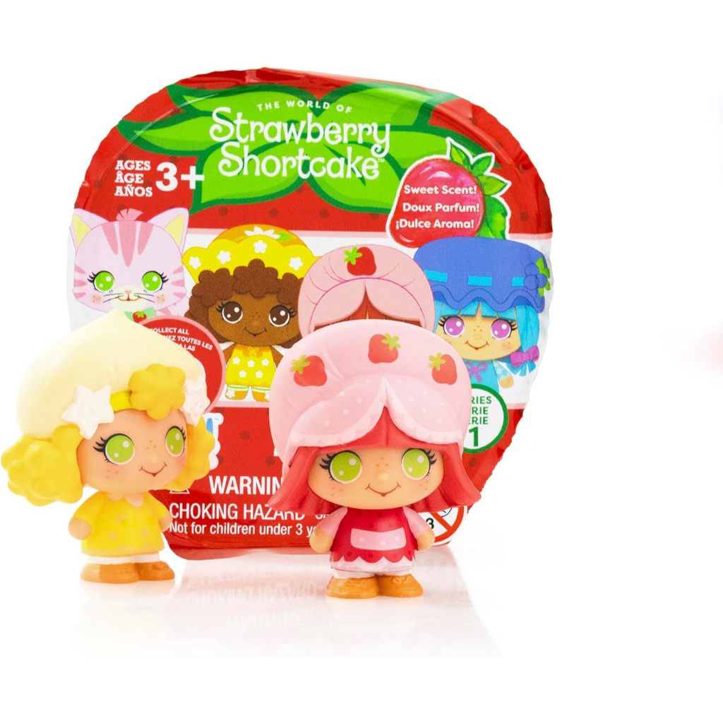 READY THE LOYAL SUBJECTS STRAWBERRY SHORTCAKE 12-PACK DENGAN 24 KOLEKSI FIGUR MISTERI TAS MIKRO 1,5