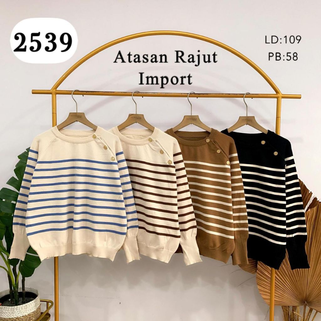 atasan rajut import wanita Bangkok