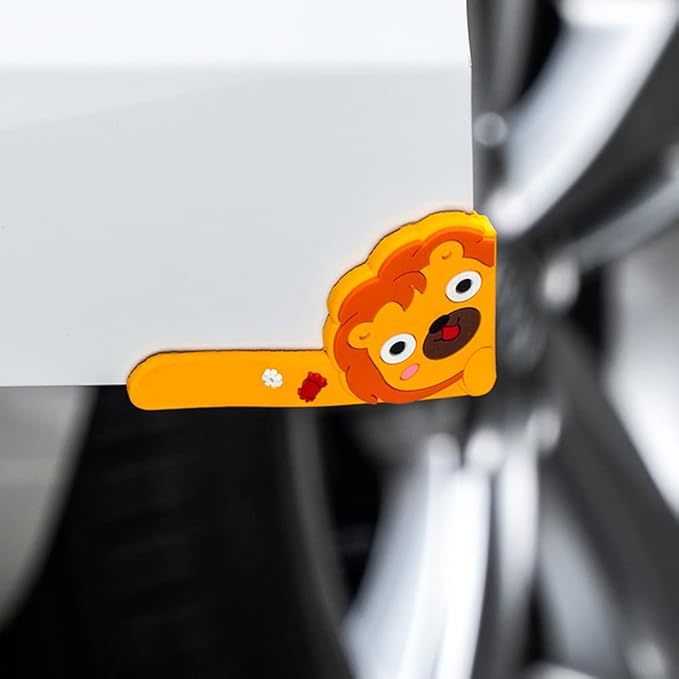 2 Pcs Pelindung Sudut Pintu Mobil, Pelindung Pintu Mobil Lucu Pelindung Tepi Pintu Mobil Pelindung T