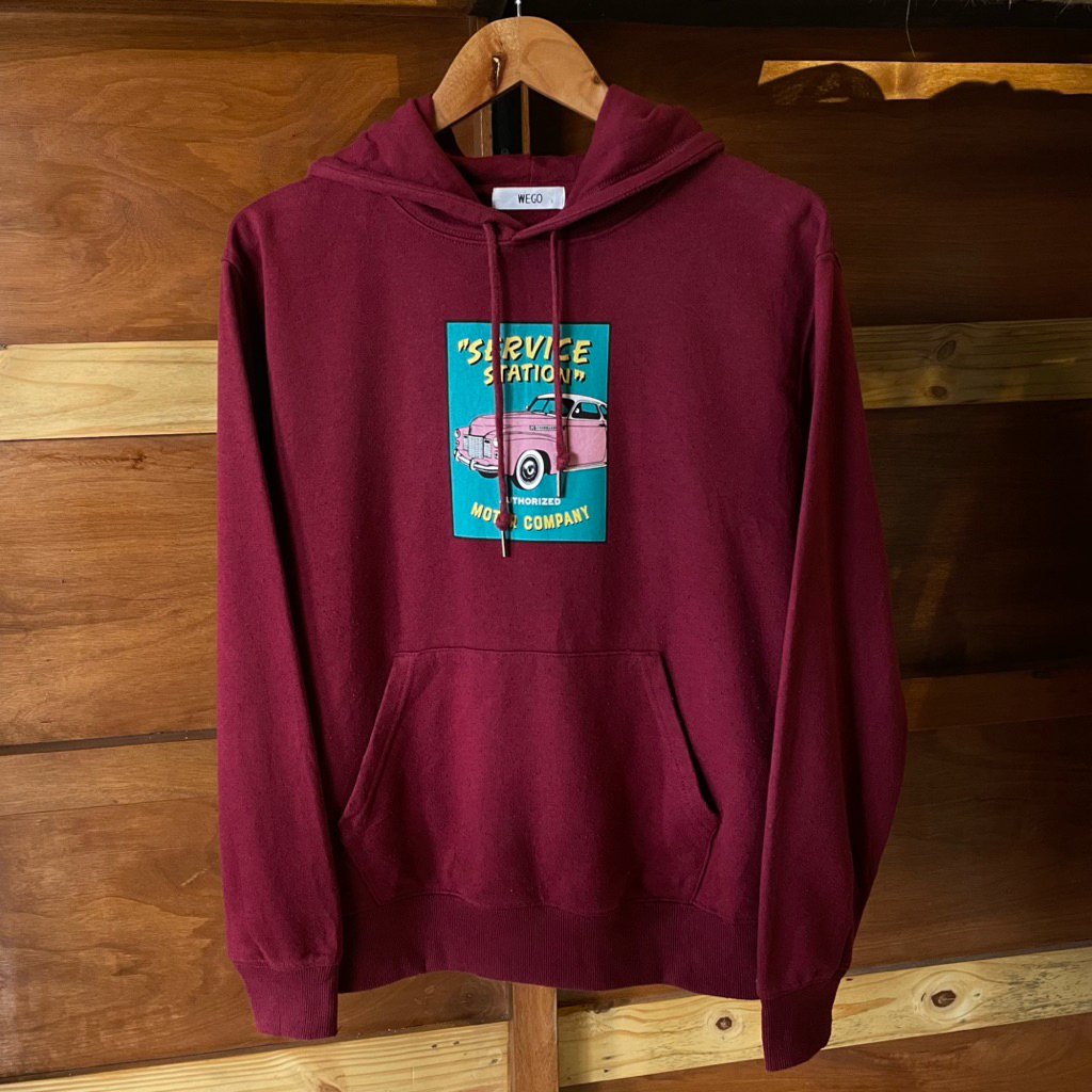 wego art print hoodie