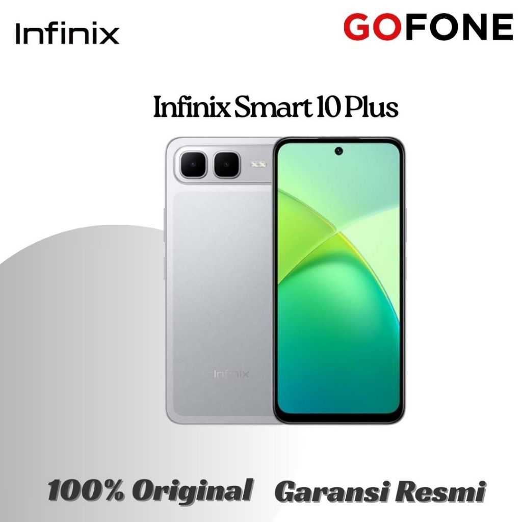 Infinix Smart 10 Plus Baterai 6000Mah Dual Speaker RAM 8/128GB