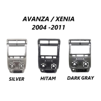 FRAME HEADUNIT ANDROID 7 INCH / 9 INCH/ 10 INCH TOYOTA AVANZA / XENIA 2004 - 2011
