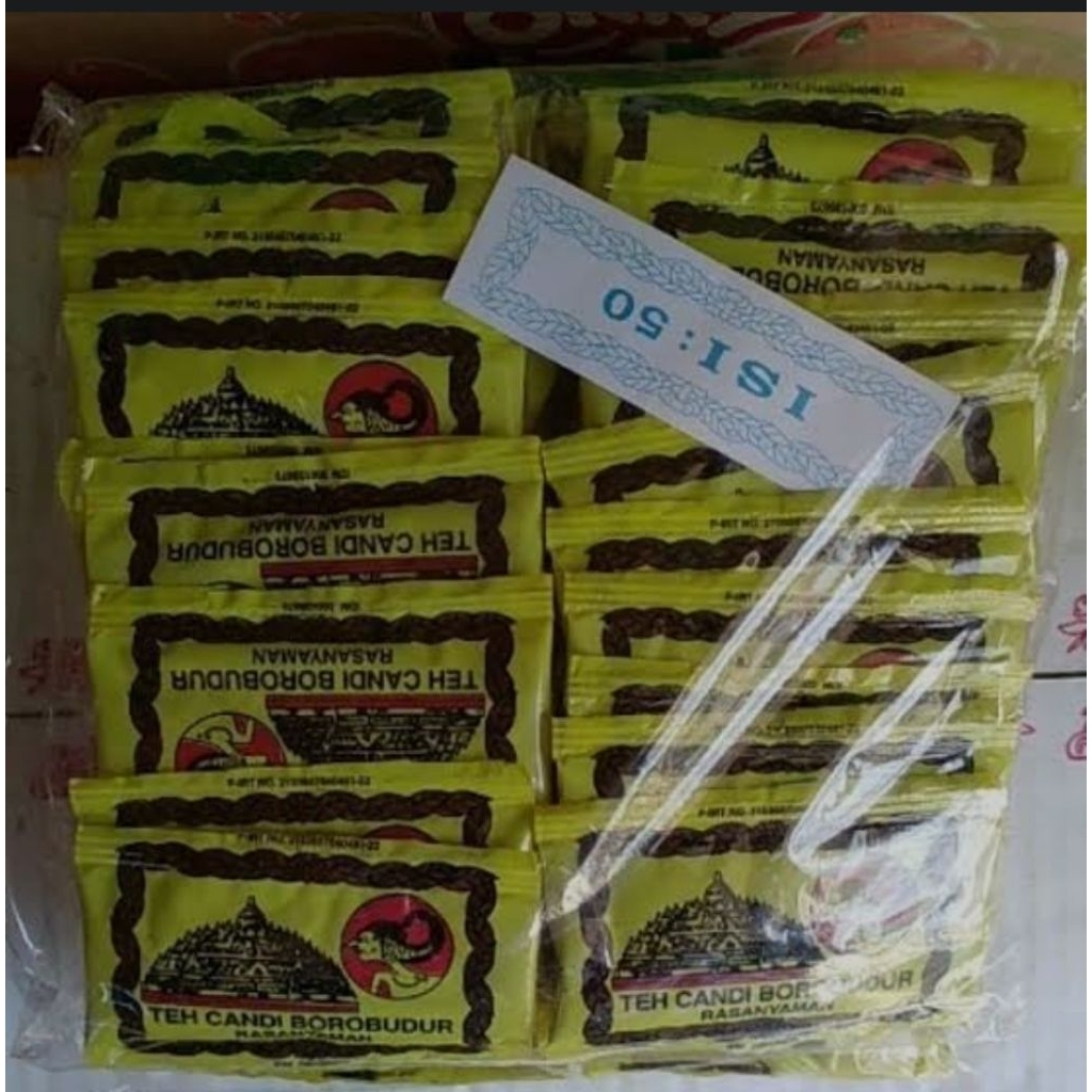 

TEH CANDI BOROBUDUR || TEH RAMAYANA WAYANG (isi 50pcs)